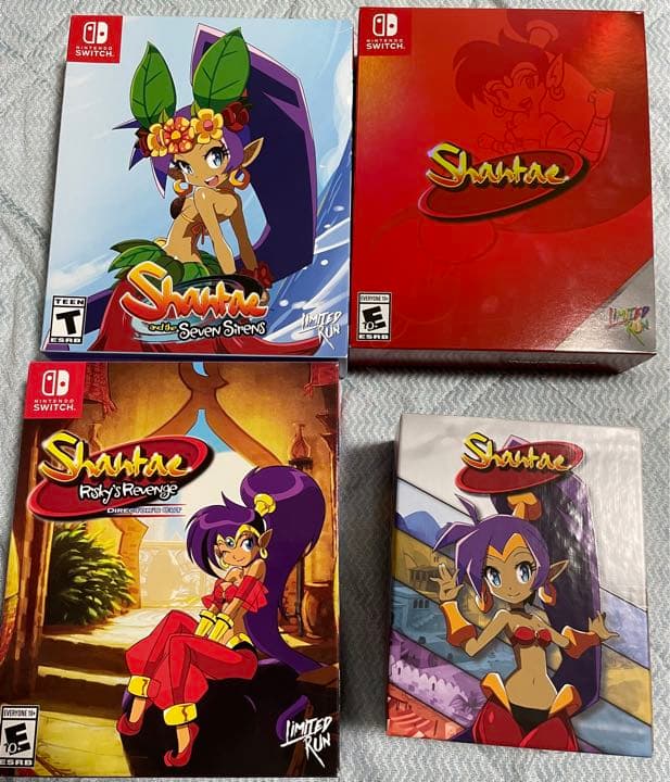 シャンティ　限定版セット　switch　海外版ソフト