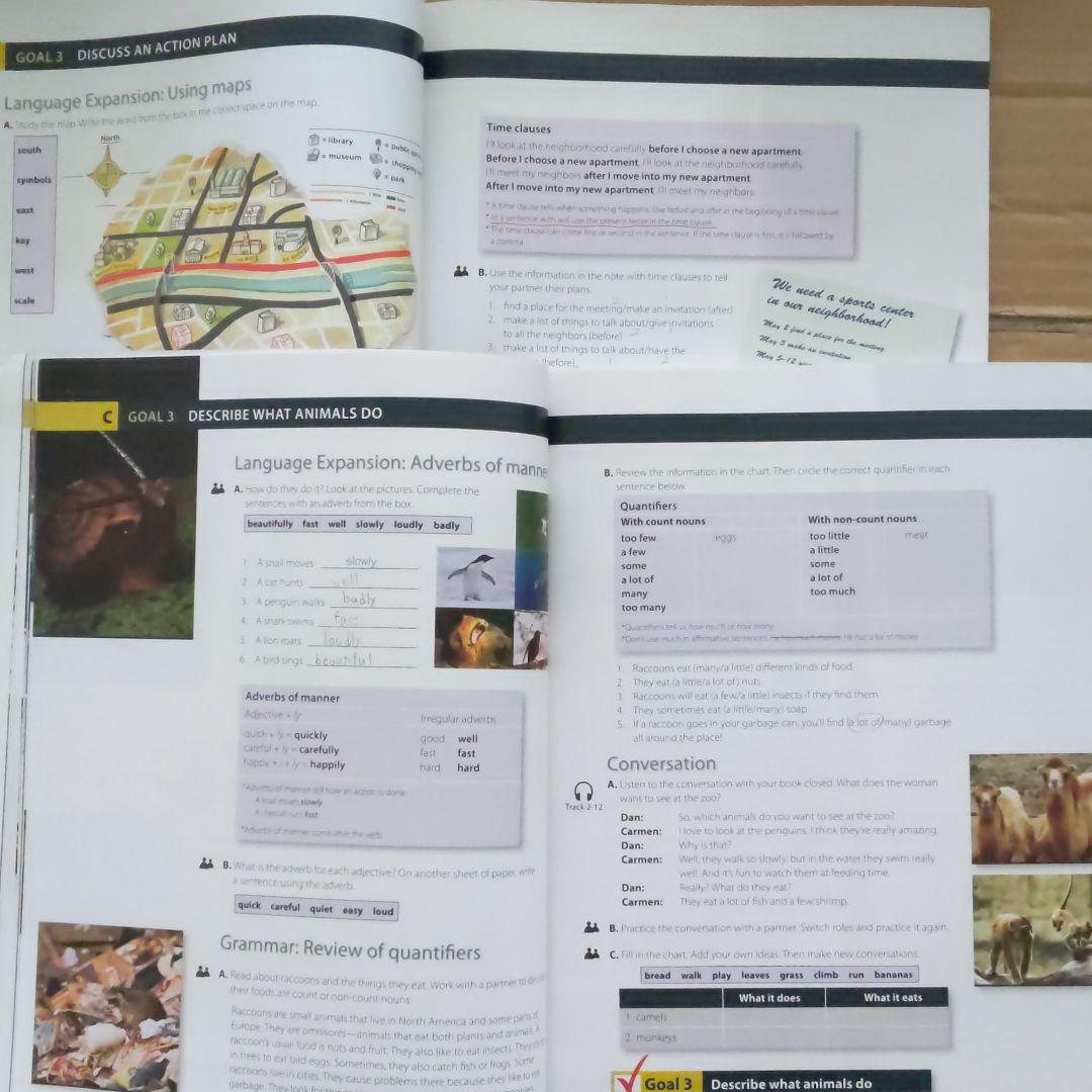 ②World English 2A 2B　ナショナル ジオ グラフィック　目次