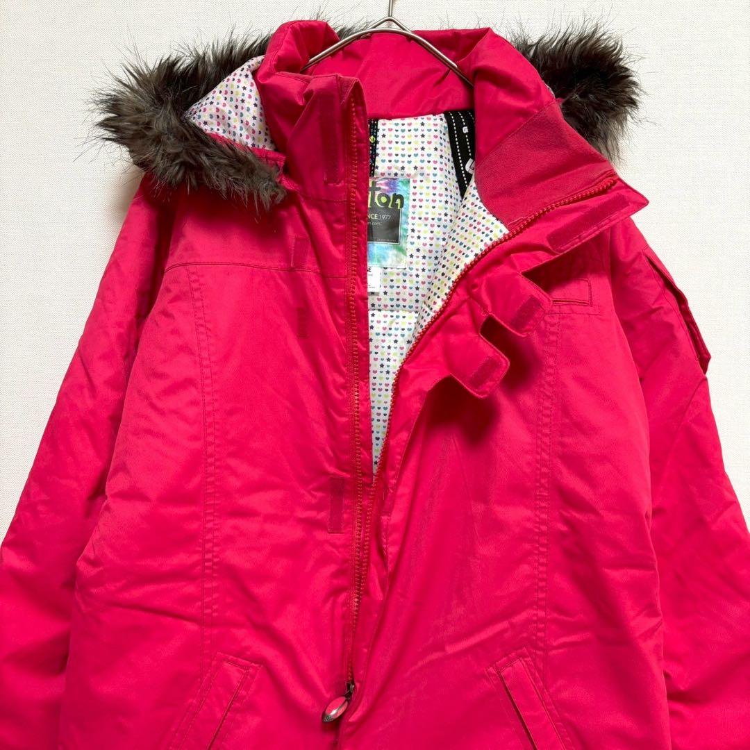 burton スノーボードウェア ピンク XL ジャケット アウター キッズ