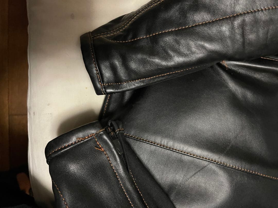 hyodoレザージャケット・ブーツアウトパンツ　サイズＭ