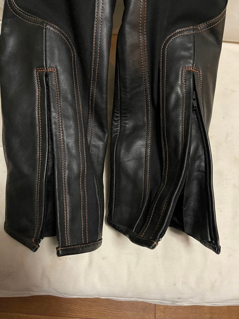 hyodoレザージャケット・ブーツアウトパンツ　サイズＭ