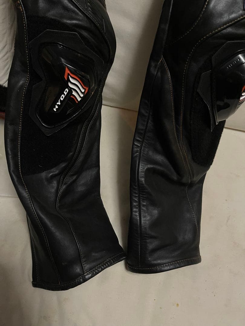 hyodoレザージャケット・ブーツアウトパンツ　サイズＭ