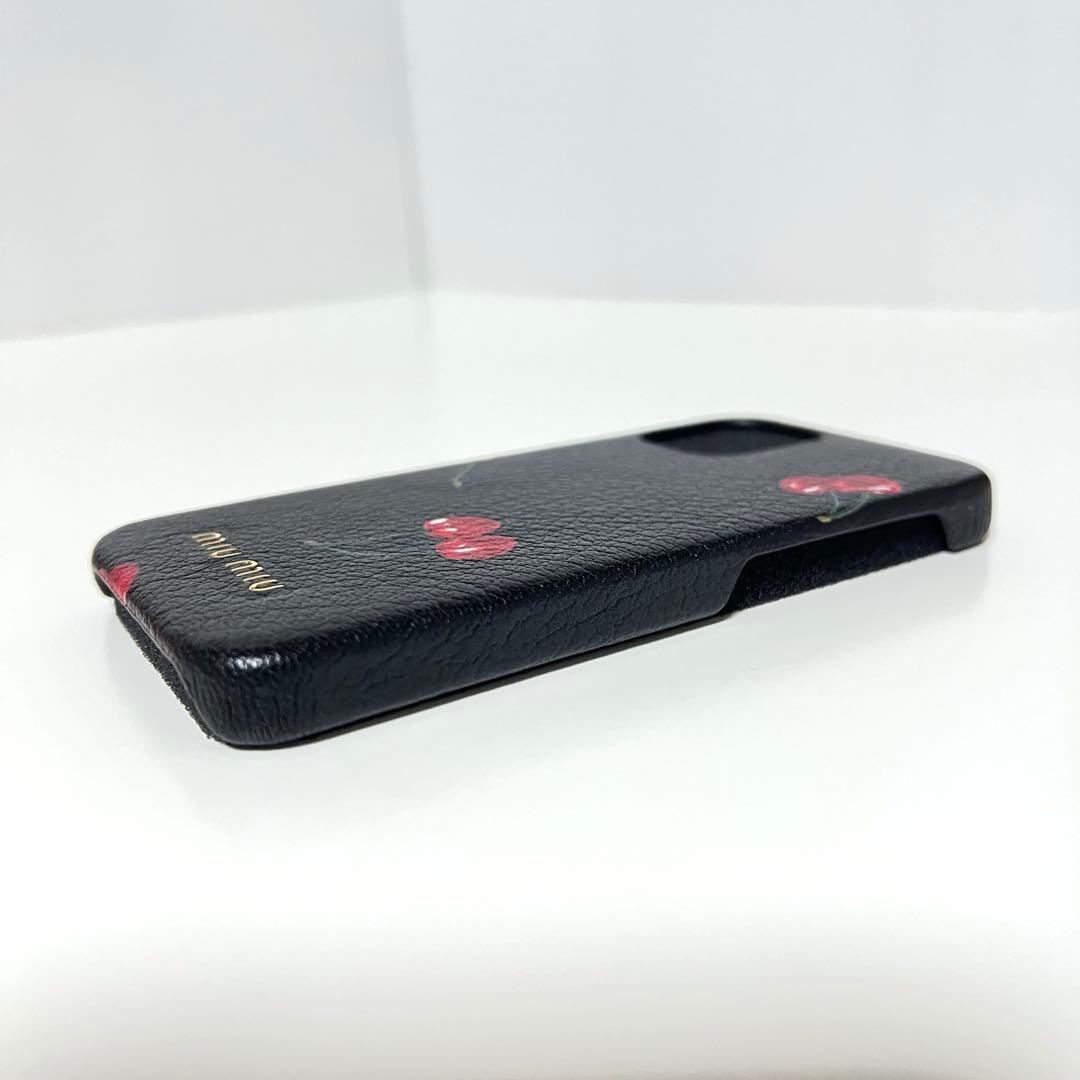 ☆【未使用品】miu miu ミュウミュウ iPhone12 mini ケース