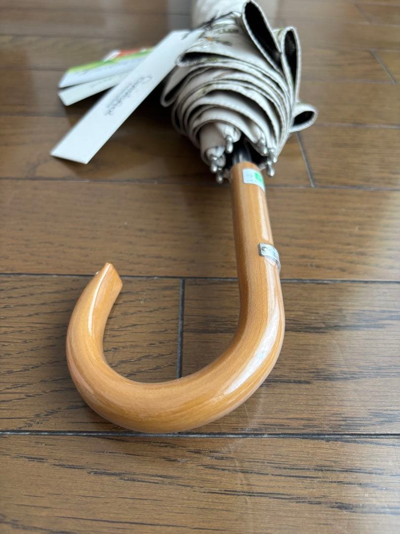 サマーシールド　晴雨兼用日傘　1級遮光　 ボタニカル 刺繍