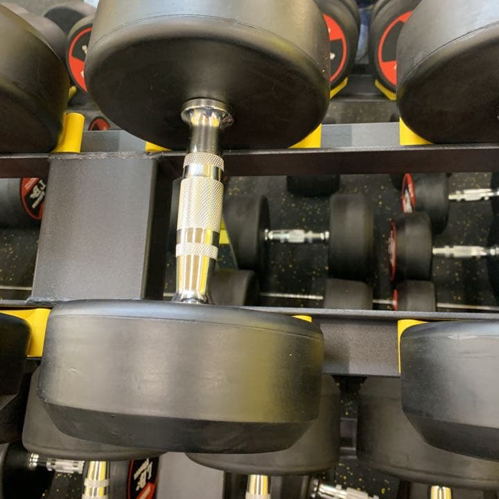 ラバーダンベル　32.5kg 2個