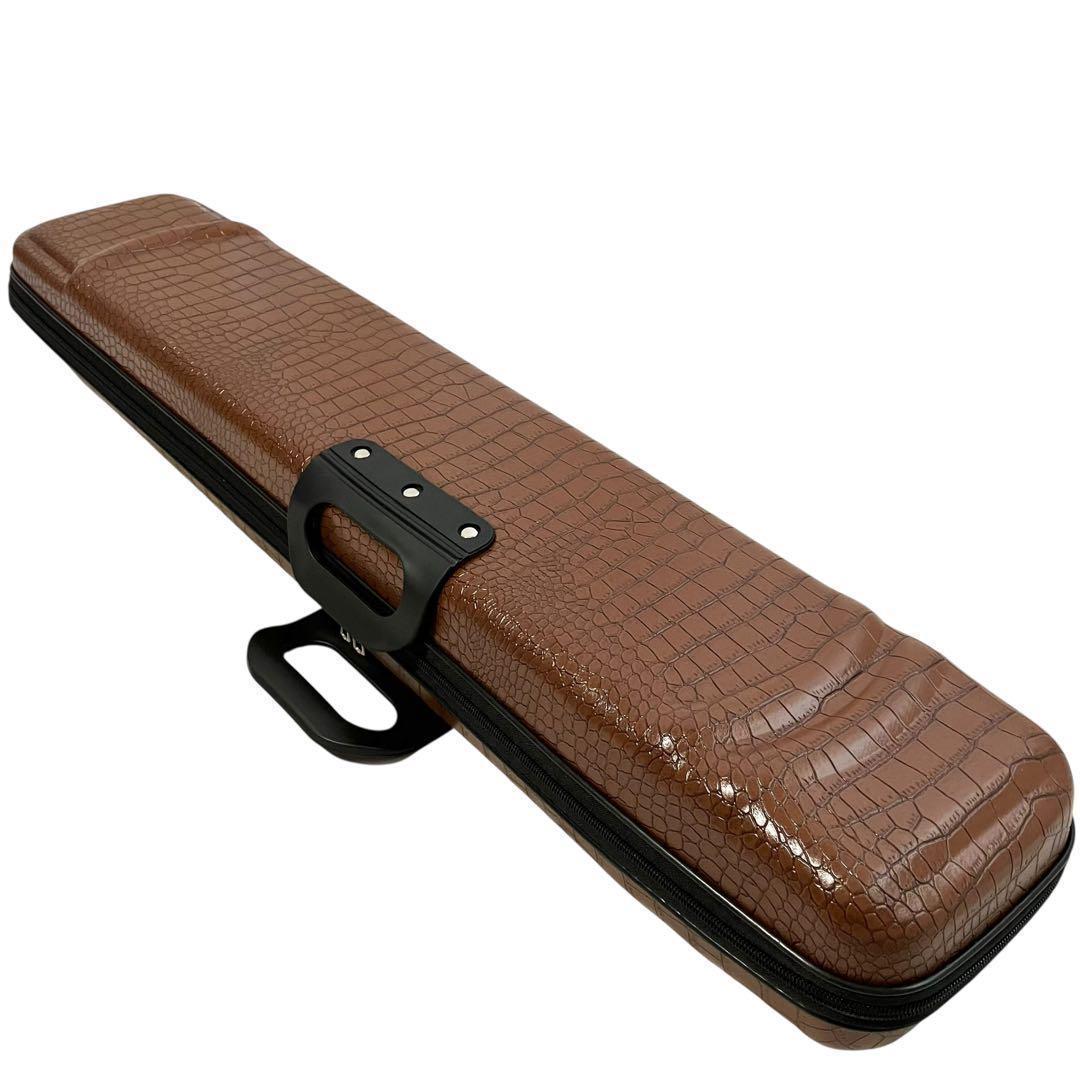 【未使用】二胡 紅木 胡琴 ヘビ皮 中国楽器 セミハードケース付