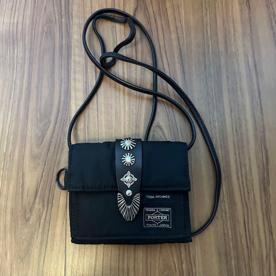 希少　TOGA PORTER トーガ ポーター 財布 ウォレット ブラック