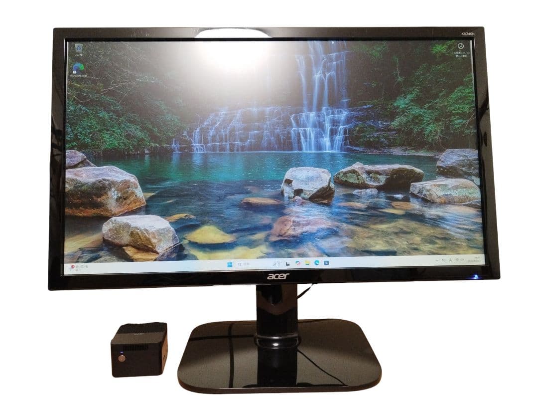 Win11 超コンパクトPCモニターセット