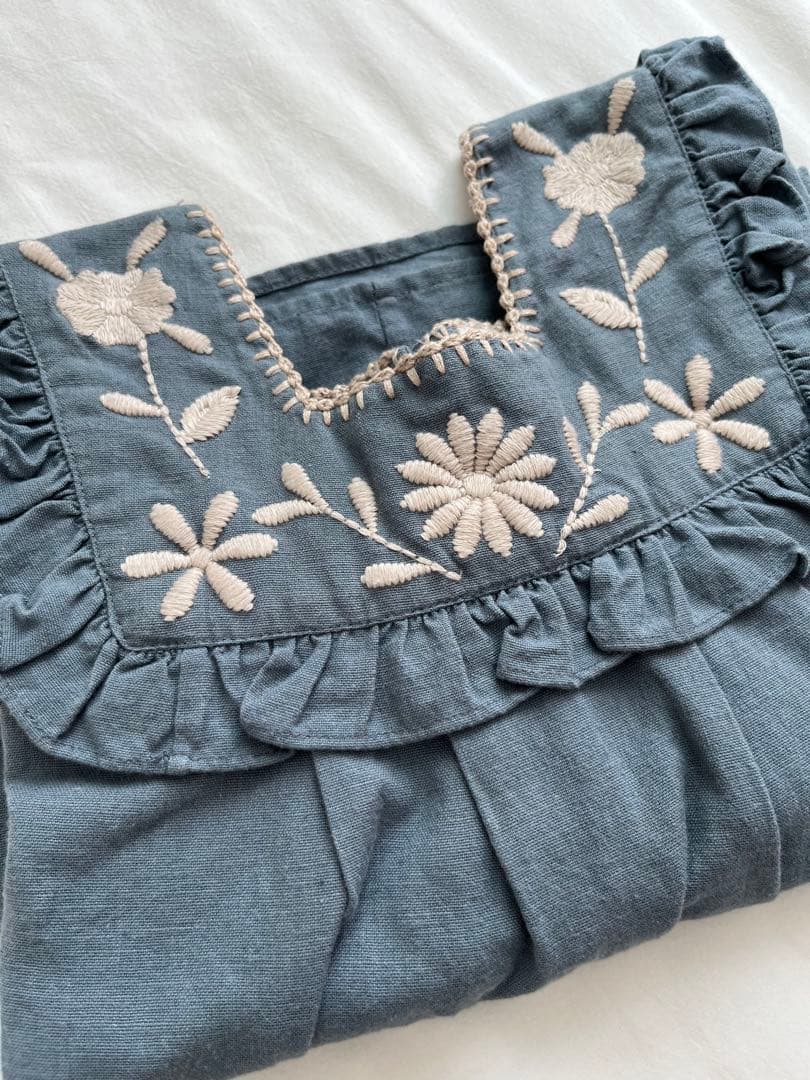 く*る様 Apolina x Misha&Puff コラボ ブラウス 3-5y