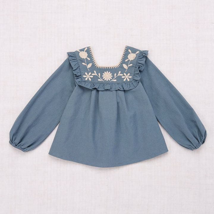 く*る様 Apolina x Misha&Puff コラボ ブラウス 3-5y