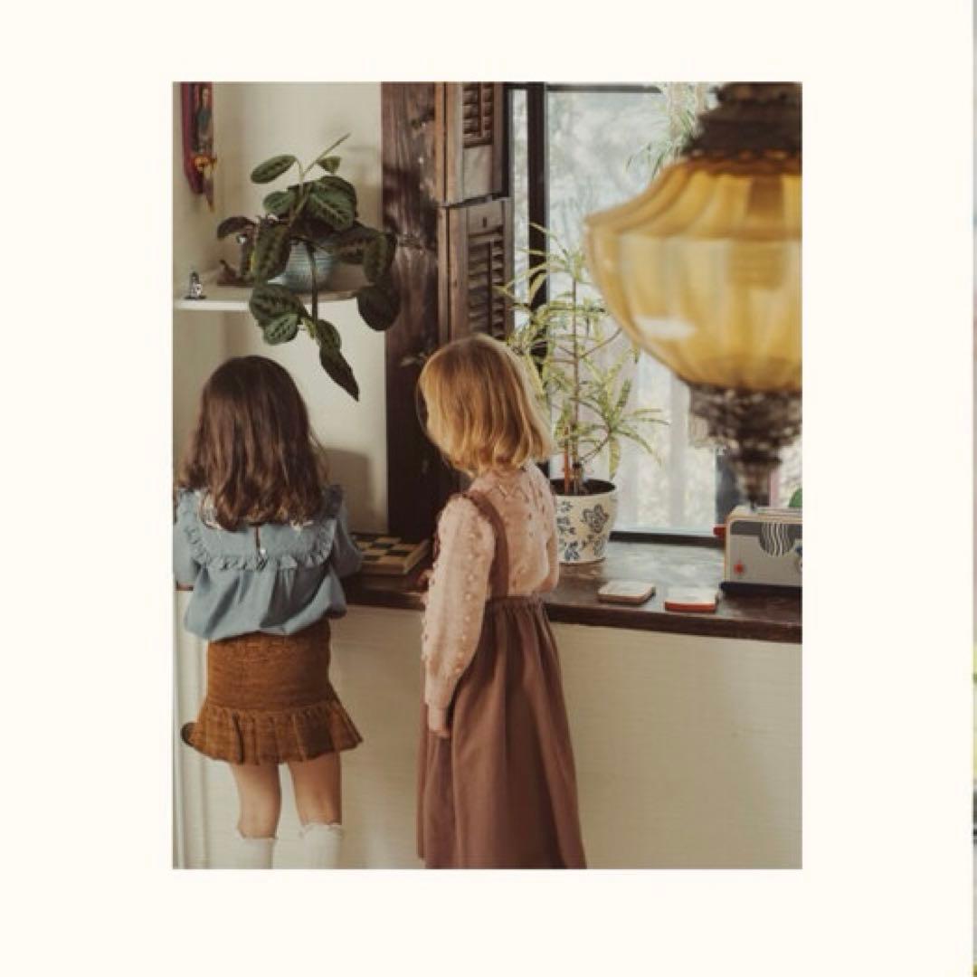 く*る様 Apolina x Misha&Puff コラボ ブラウス 3-5y