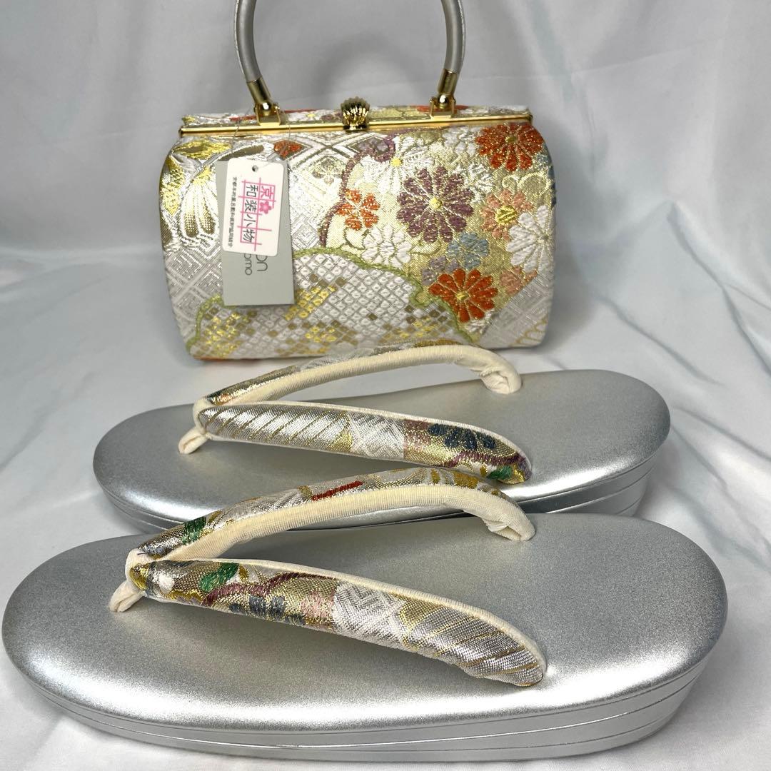 新品　草履　バッグ　セット　LL フォーマル系　2025年新作モデル