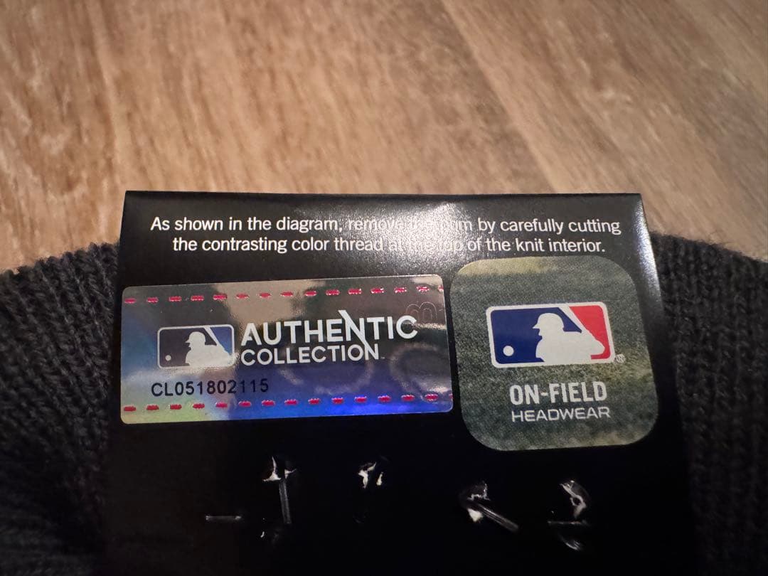 ドジャース　2025 ワールドチャンピオン　ニット帽　キャップ　米国購入　新品