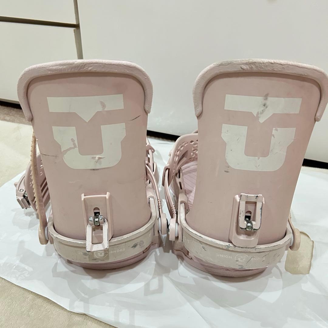 UNION TRILOGY スノーボード　ビンディング トリロジー　ピンク