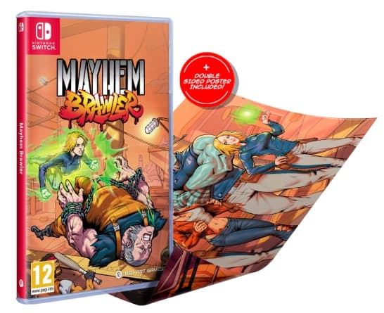 Mayhem Brawler Switch 新品未開封