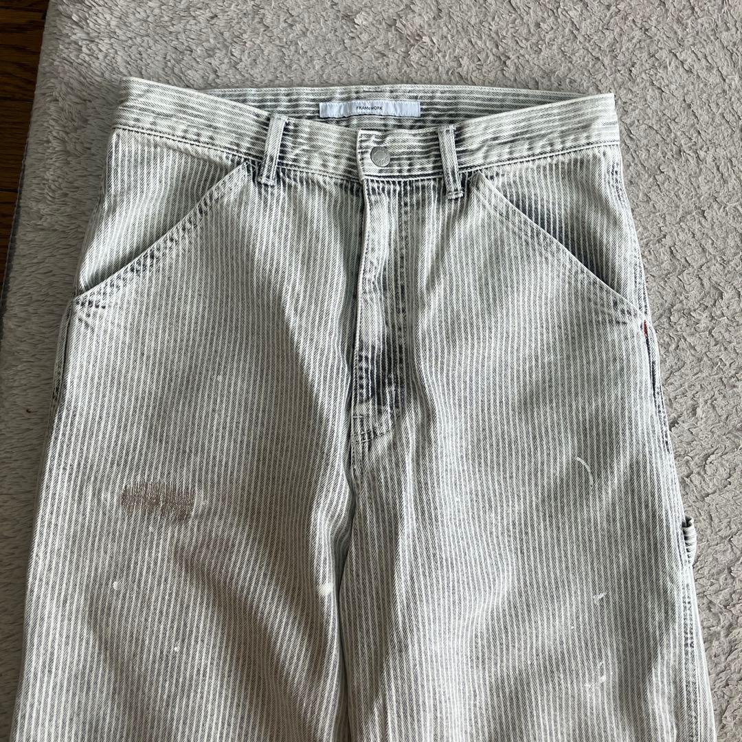 ブリーチペアヒッコリーパンツ