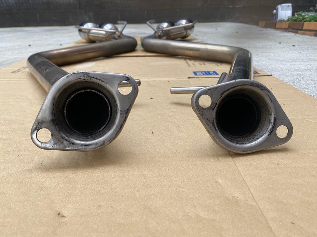 スリーキャッツ製 GSC10 RC350 4本出し 直管 ストレート マフラー