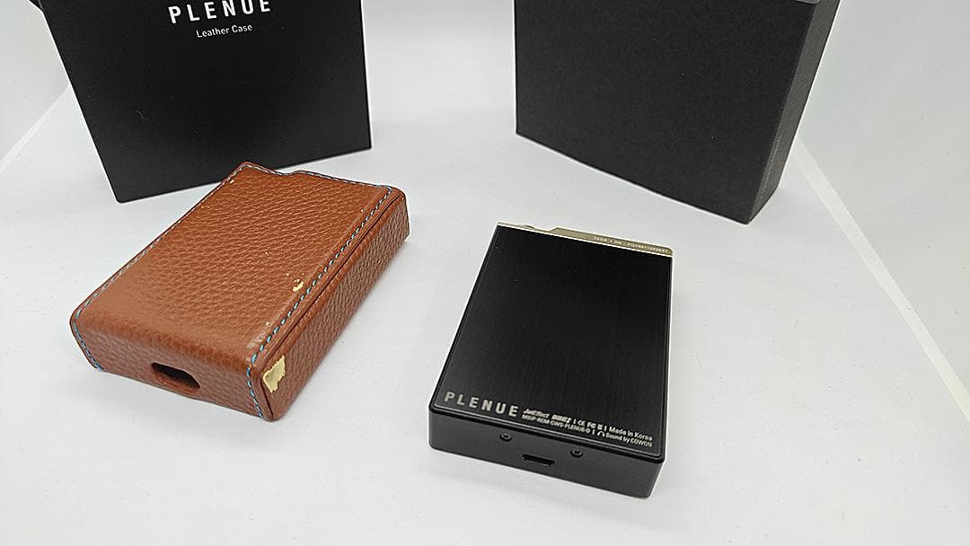 COWON PLENUE D gold 保護ガラス装着済み 保護ケース付き