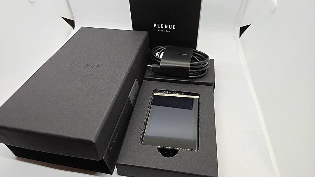 COWON PLENUE D gold 保護ガラス装着済み 保護ケース付き