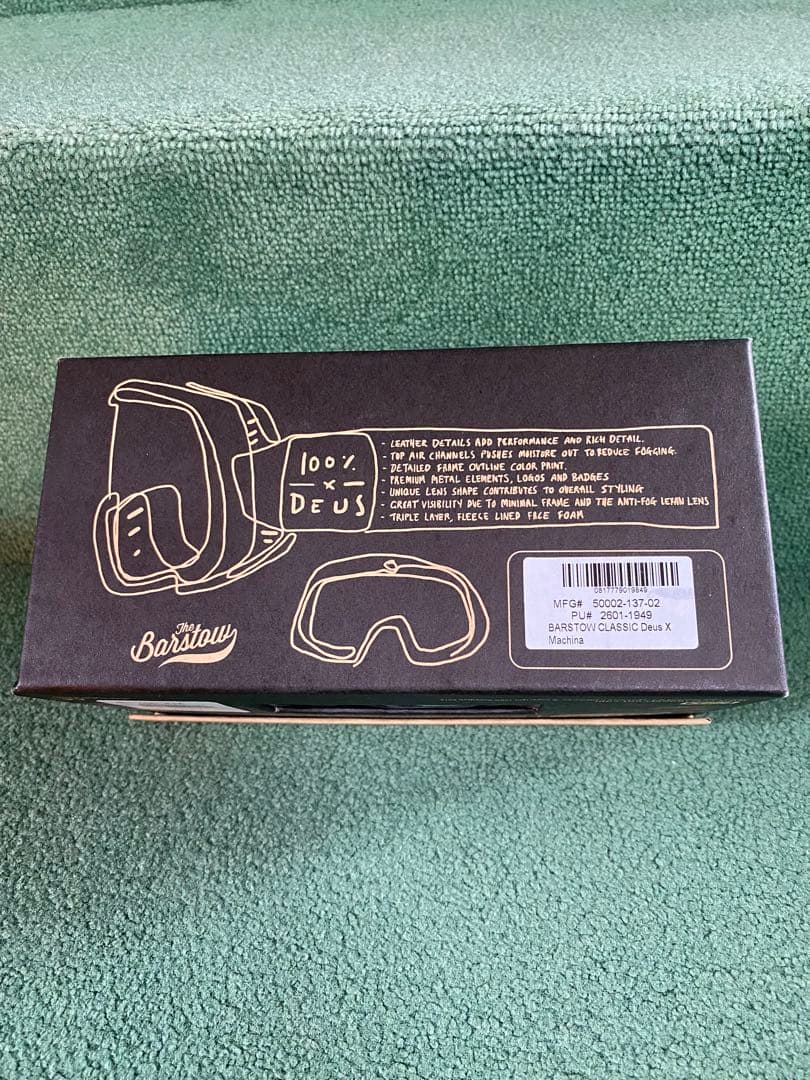 Deusexmachina 100%コラボ　Barstow ゴーグル