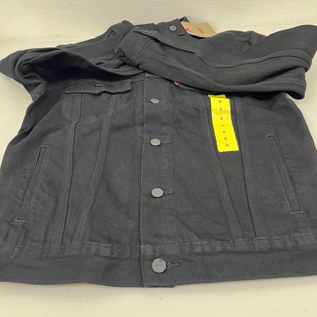 Levi’s デニムジャケットブラック US/S JP/M トラッカージャケット