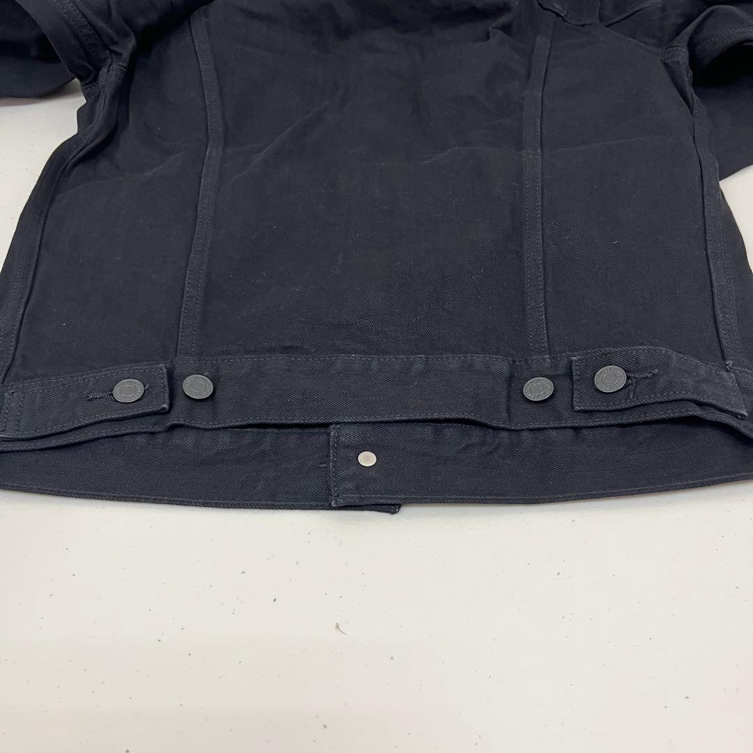 Levi’s デニムジャケットブラック US/S JP/M トラッカージャケット