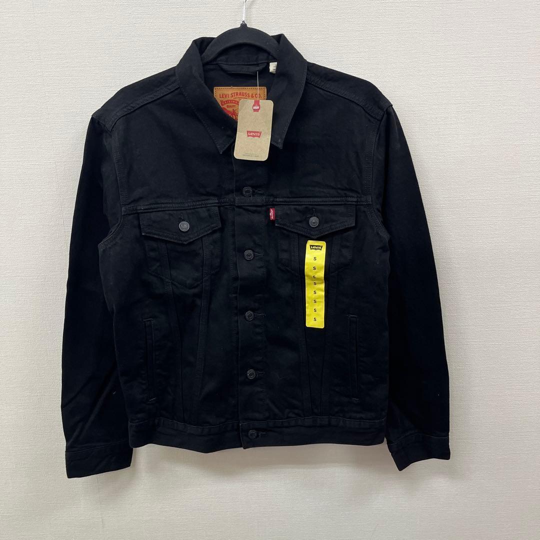 Levi’s デニムジャケットブラック US/S JP/M トラッカージャケット