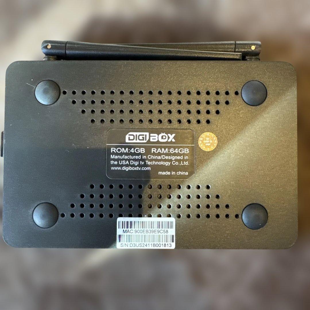 DIGIBOX D3plus 4GB 64GB ストリーミングデバイス