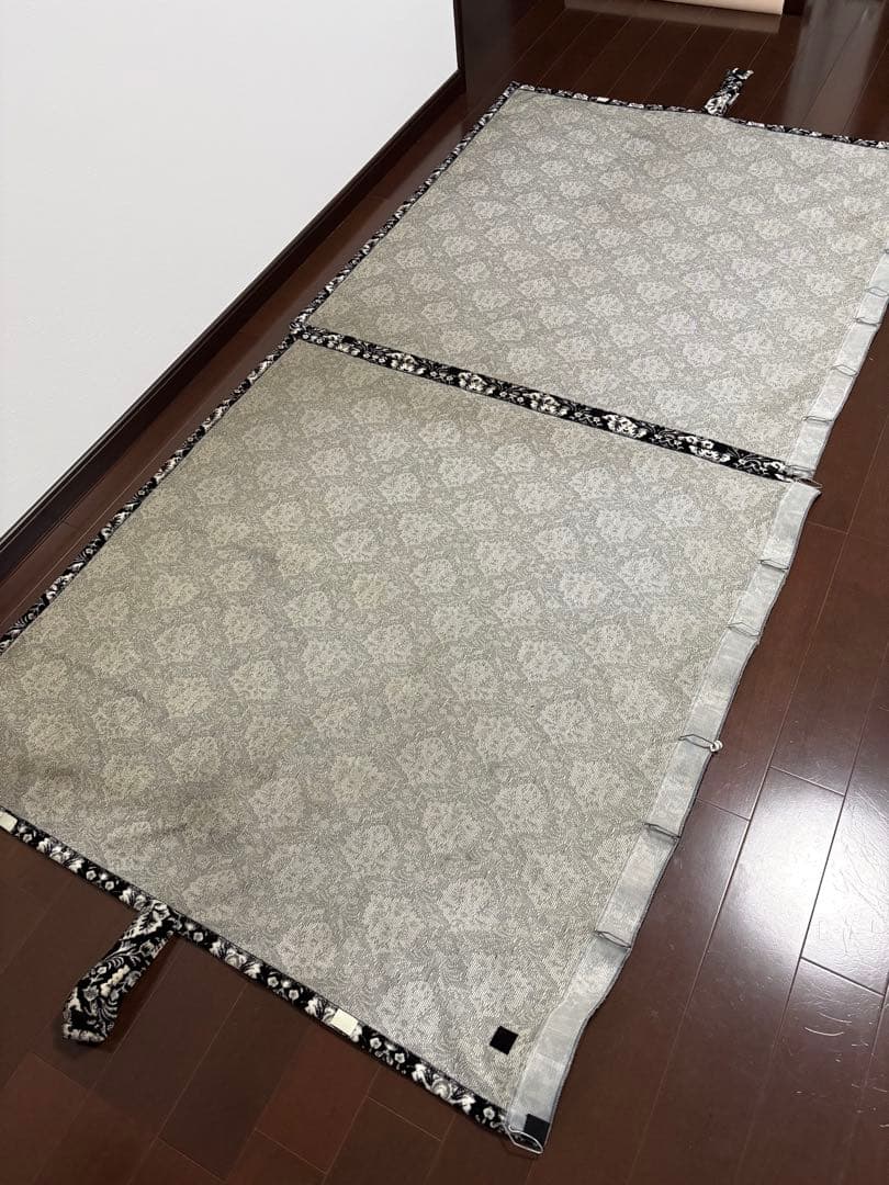 金華山　新格子　センターカーテン