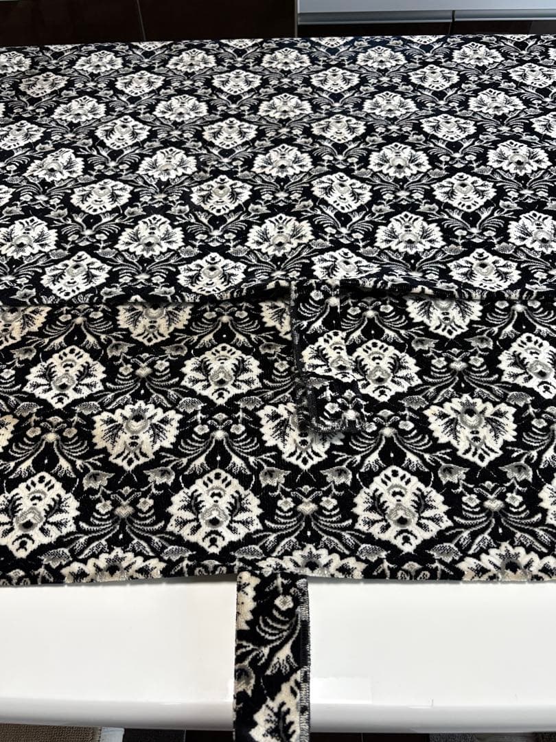 金華山　新格子　センターカーテン