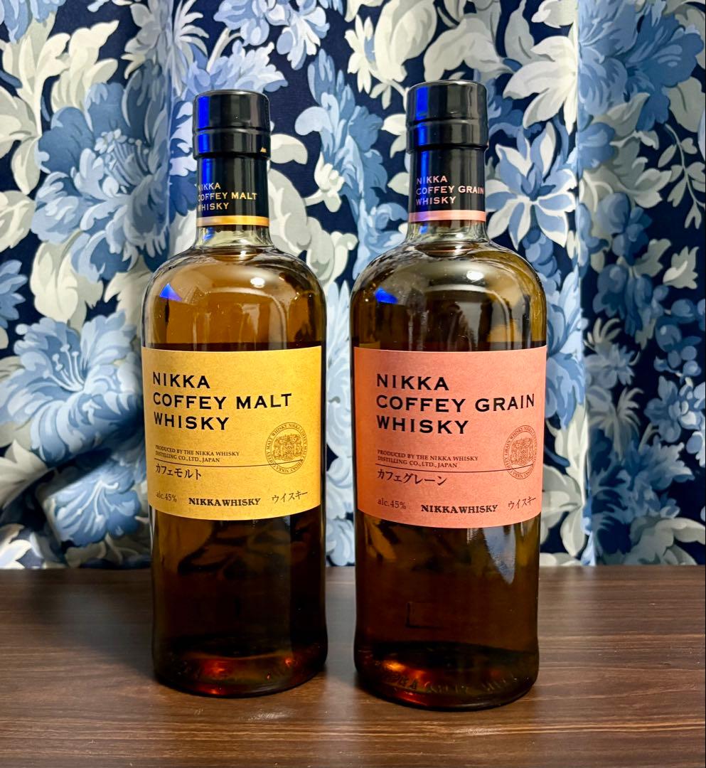 ニッカ カフェグレーン、カフェモルトのセット