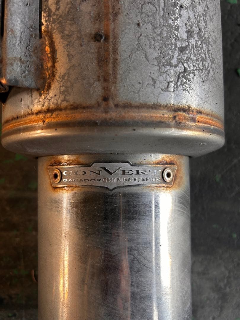 CONVERT デュアルエンドマフラー JQR301423039