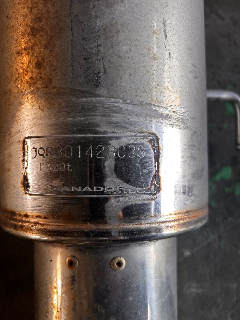 CONVERT デュアルエンドマフラー JQR301423039