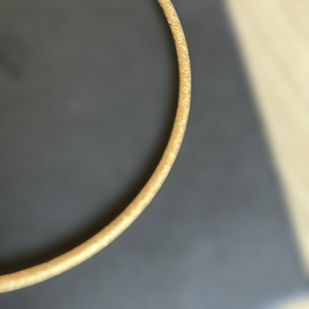 １８金　イタリアンジュエリーバングル 直径約10cm gstv