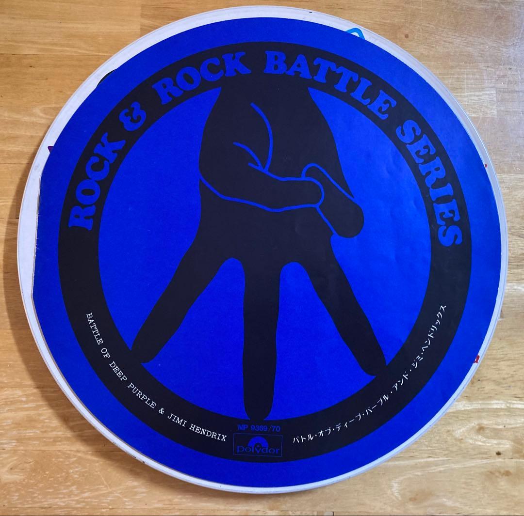 ☆缶入り☆バトル・オブ・ディープ・パープル & ジミ・ヘンドリックス☆2LP☆