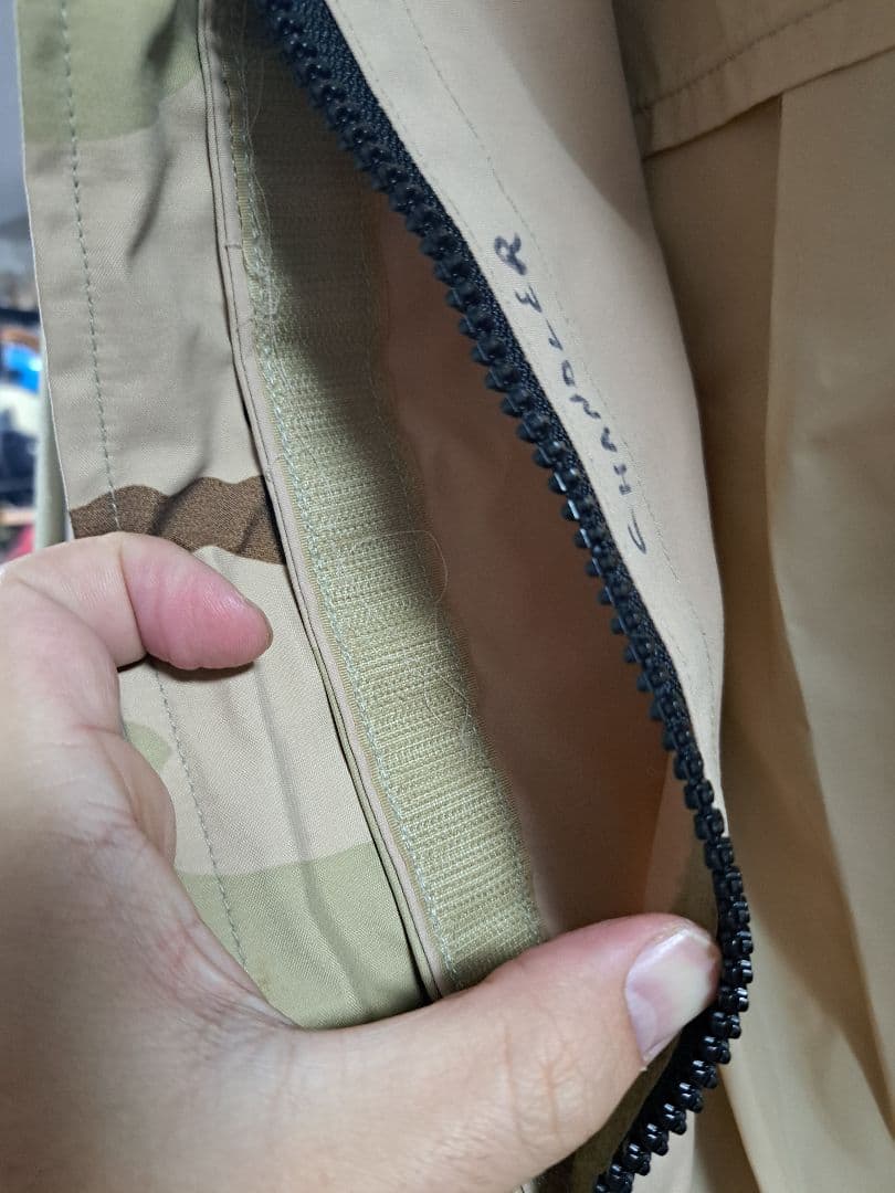 ECWCSデザートカモゴアパーカー