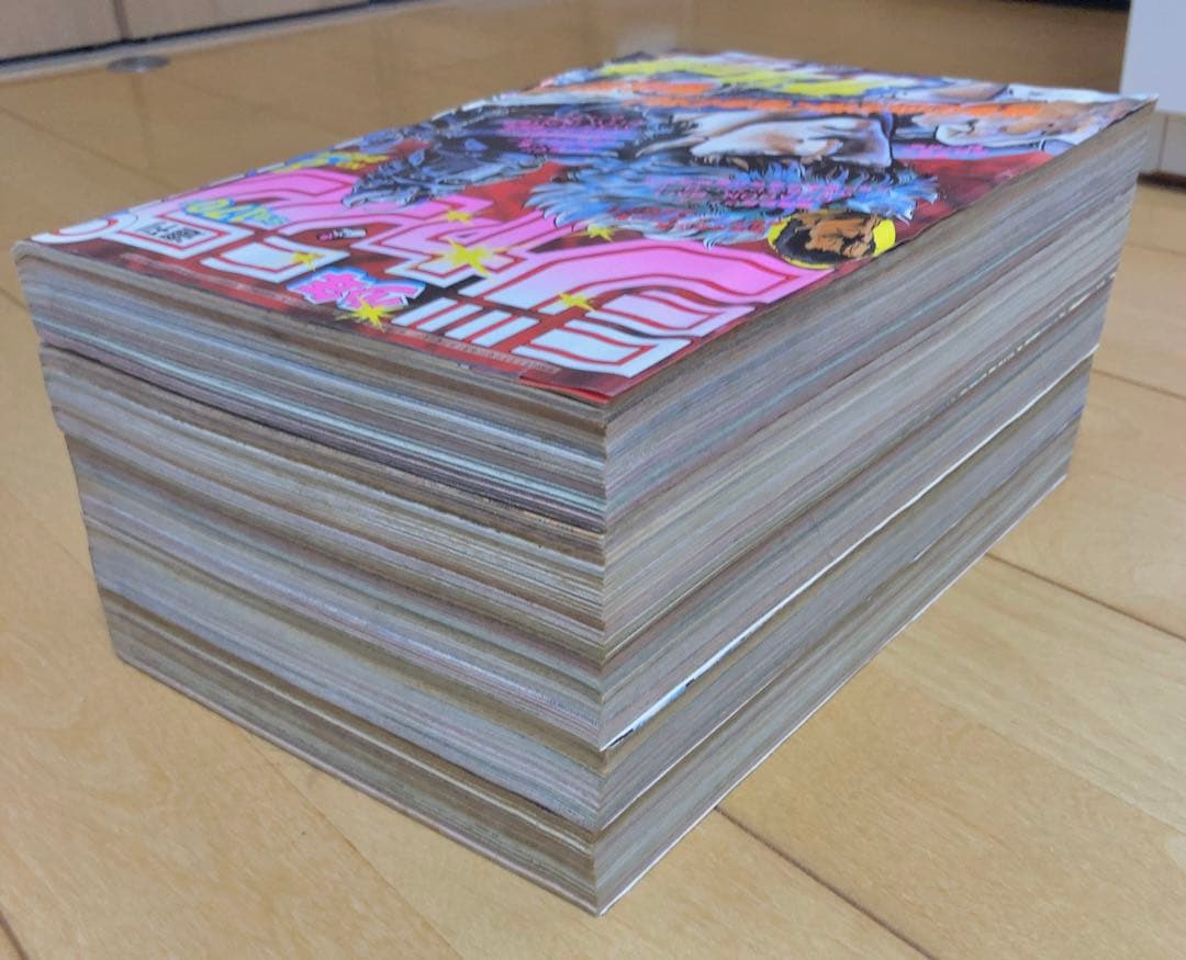 【当時物】週刊少年ジャンプ　1986年　北斗の拳　表紙号5冊セット