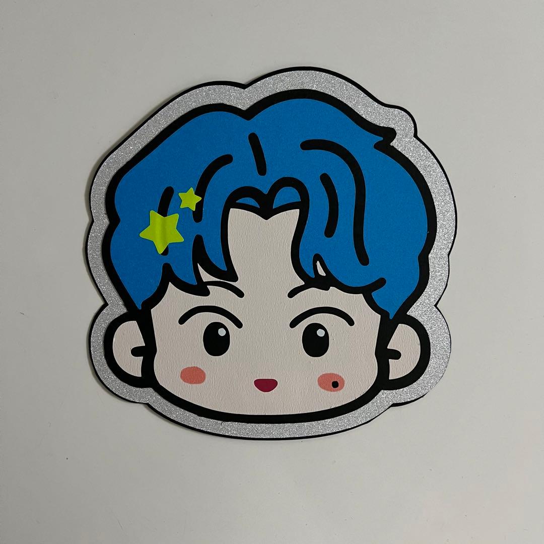 【215】うちわ　うちわボード　NCT マーク