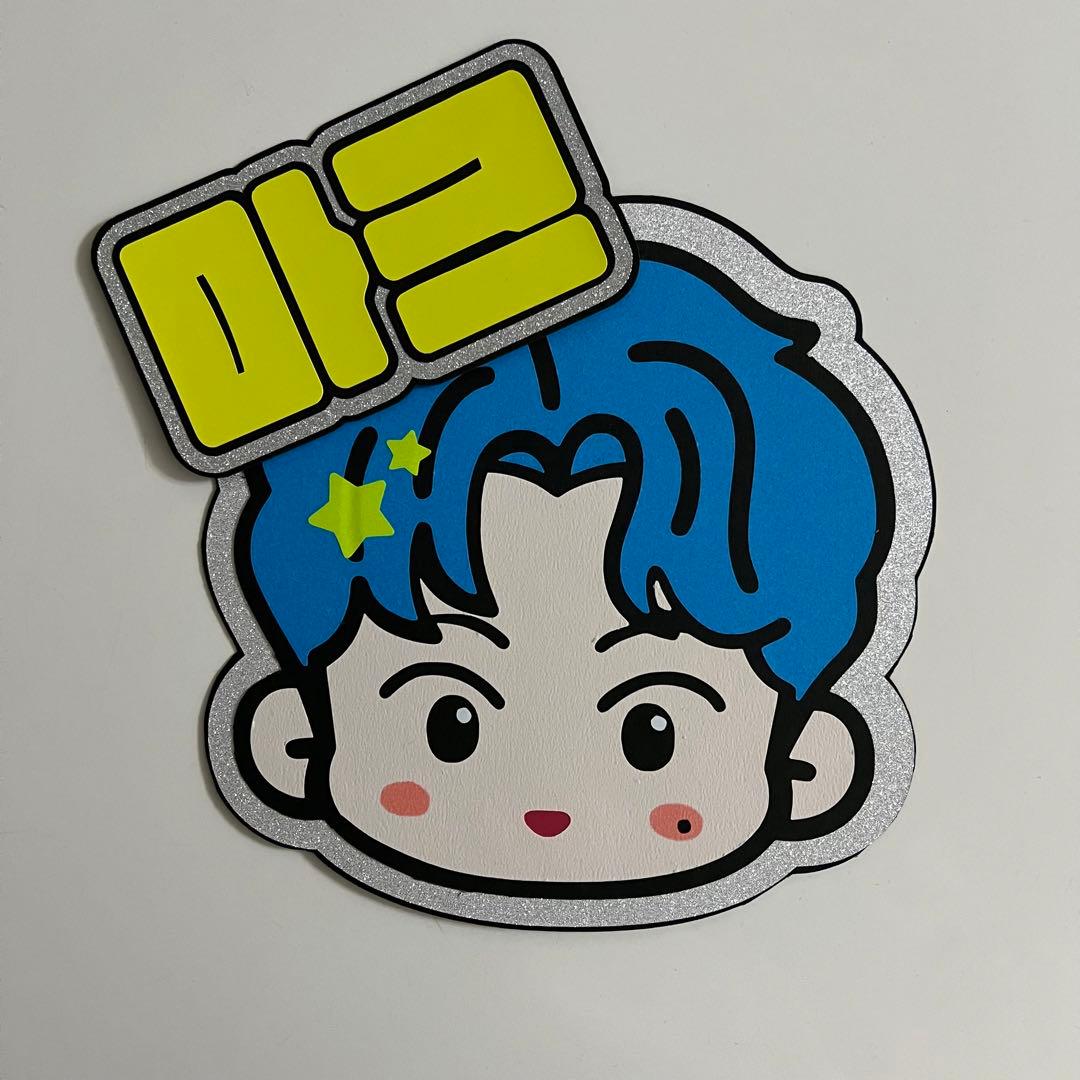 【215】うちわ　うちわボード　NCT マーク