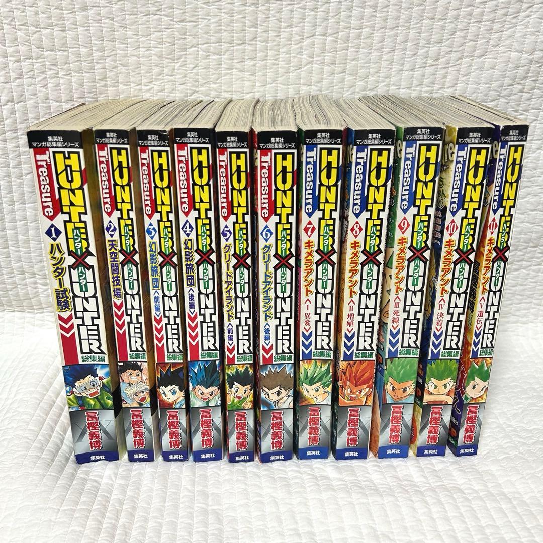 HUNTER×HUNTER 総集編 全巻セット　全巻ブックカバー付き