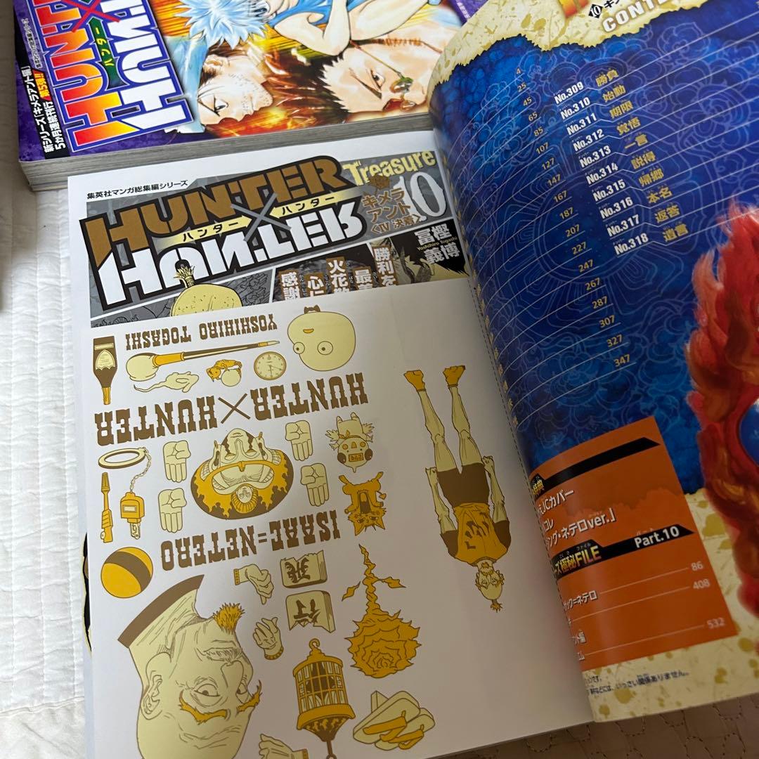 HUNTER×HUNTER 総集編 全巻セット　全巻ブックカバー付き