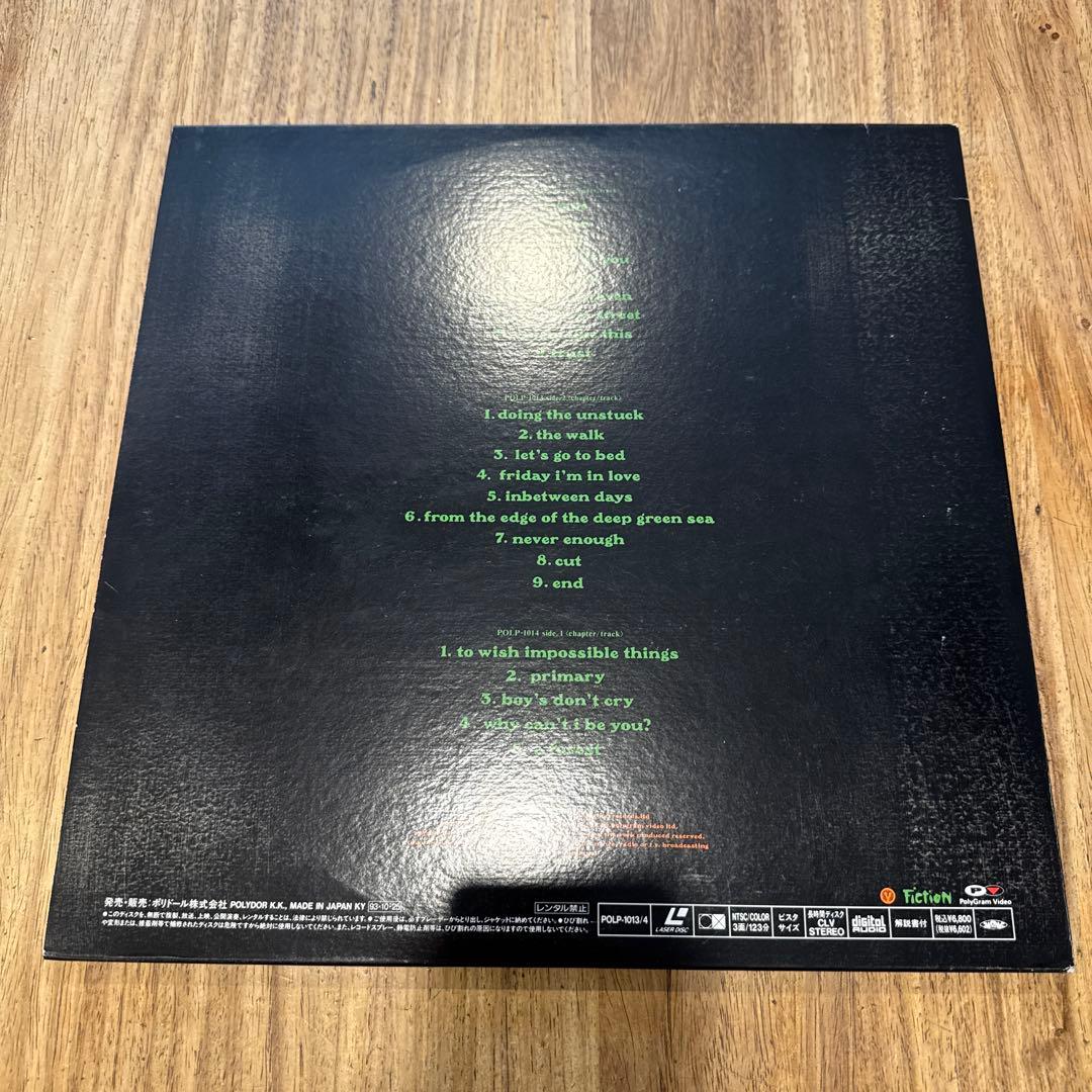 レア！「Show」日本盤2枚組LD ザ・キュアー