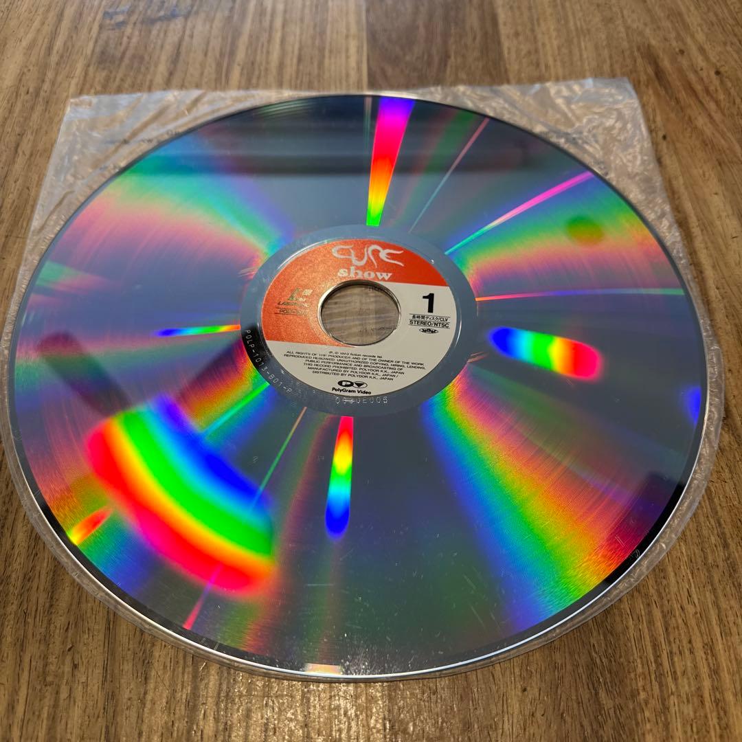 レア！「Show」日本盤2枚組LD ザ・キュアー