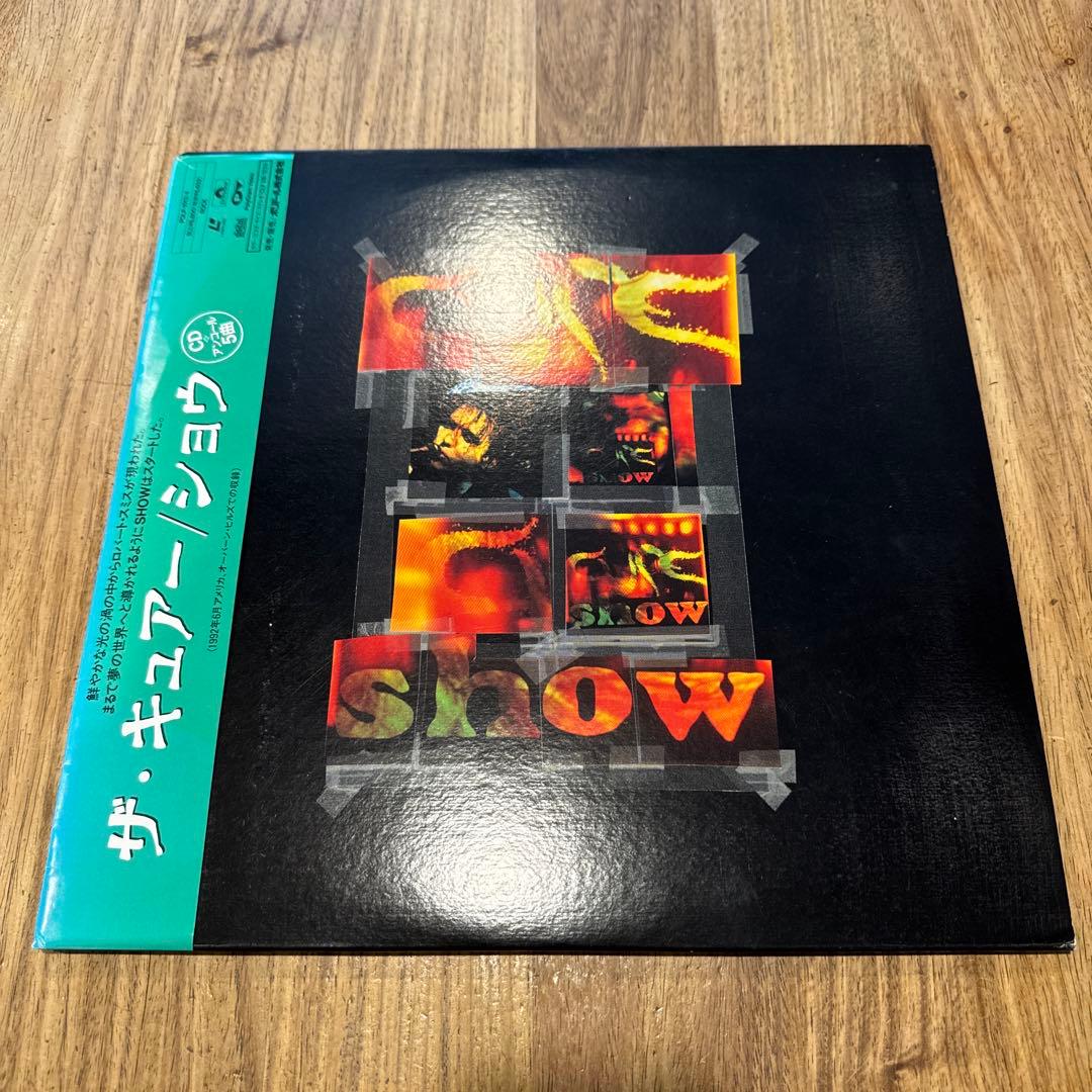 レア！「Show」日本盤2枚組LD ザ・キュアー