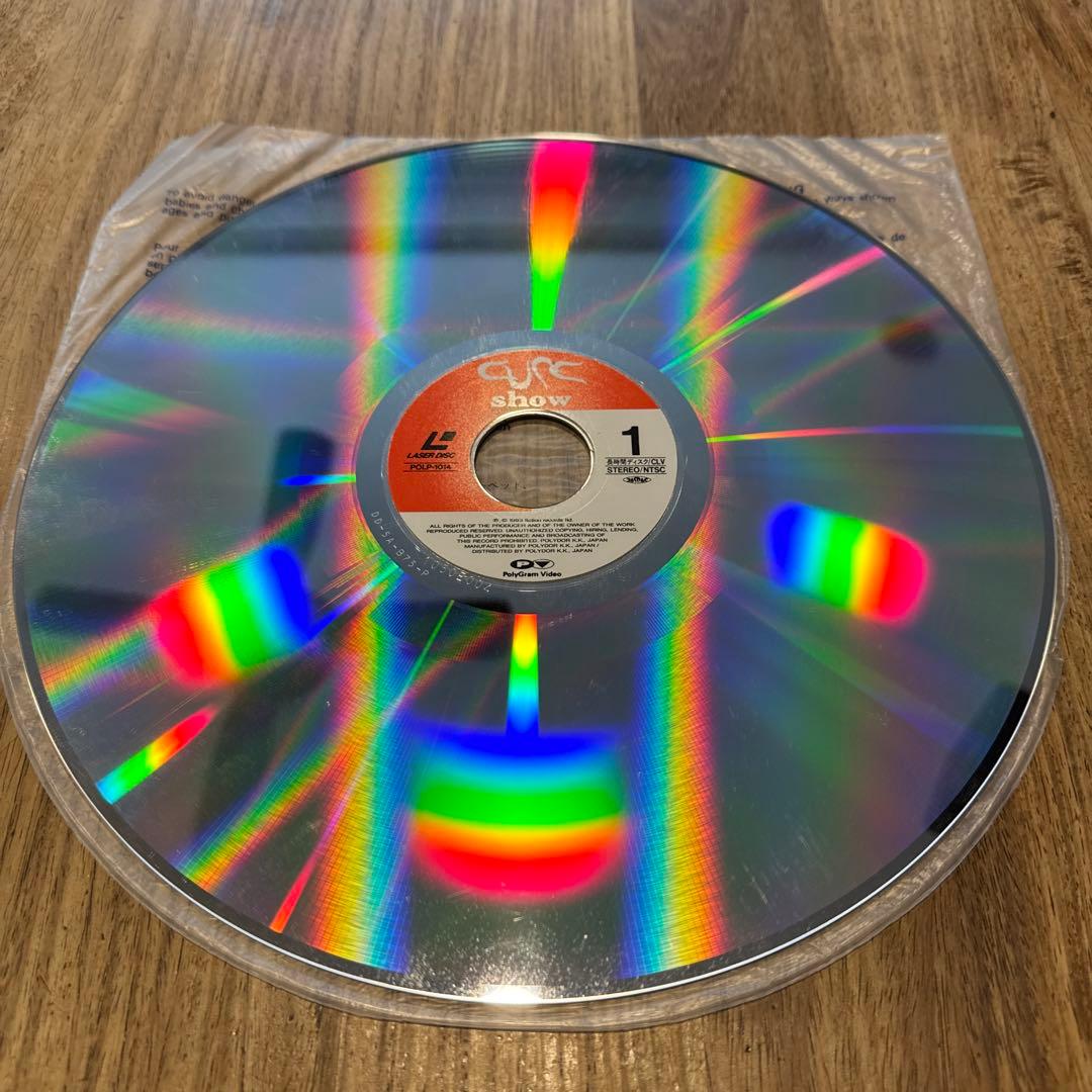 レア！「Show」日本盤2枚組LD ザ・キュアー