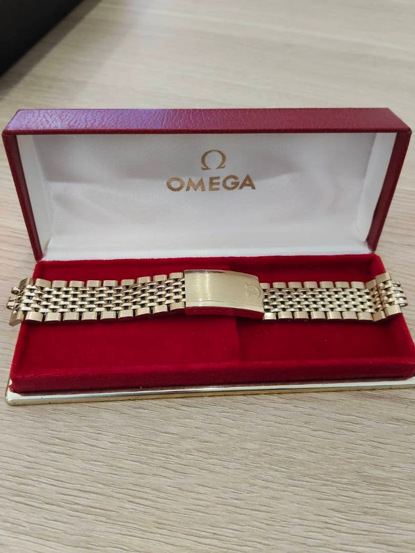 OMEGA 時計9連ブレス 箱付き