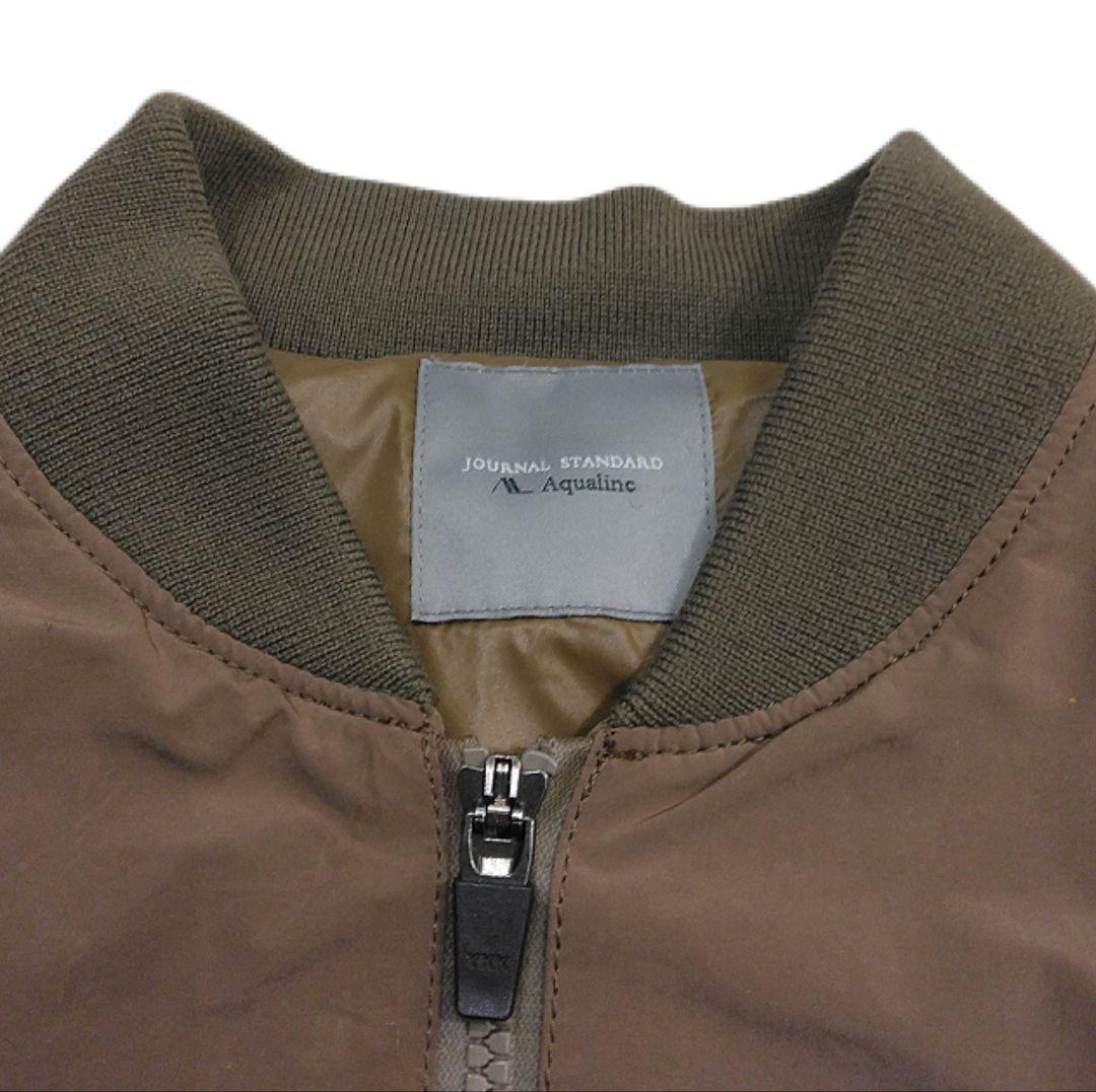 【美品】ジャーナルスタンダード　アクアリンク　ダウン　MA1　オリーブ　Mサイズ