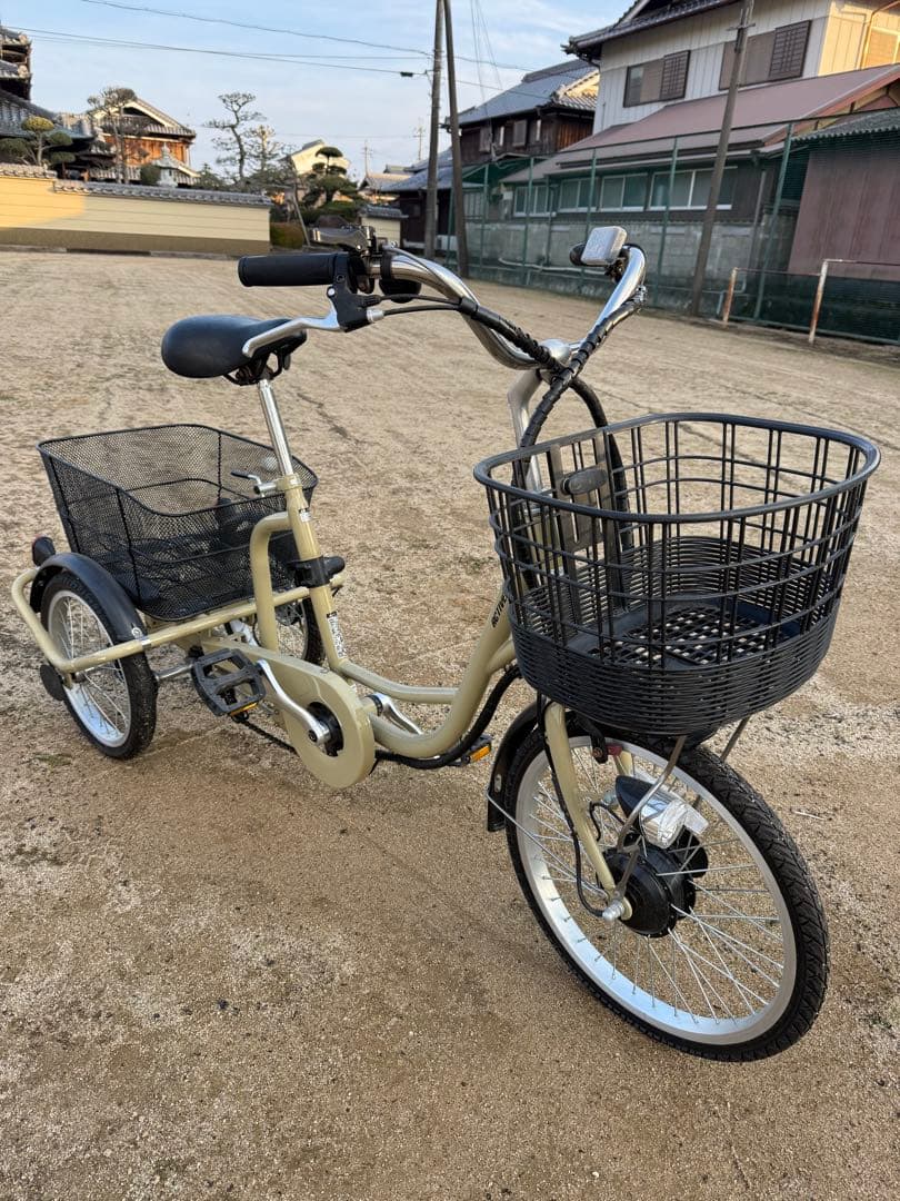 兵庫県小野市 引き取り限定 三輪電動自転車 ミムゴ