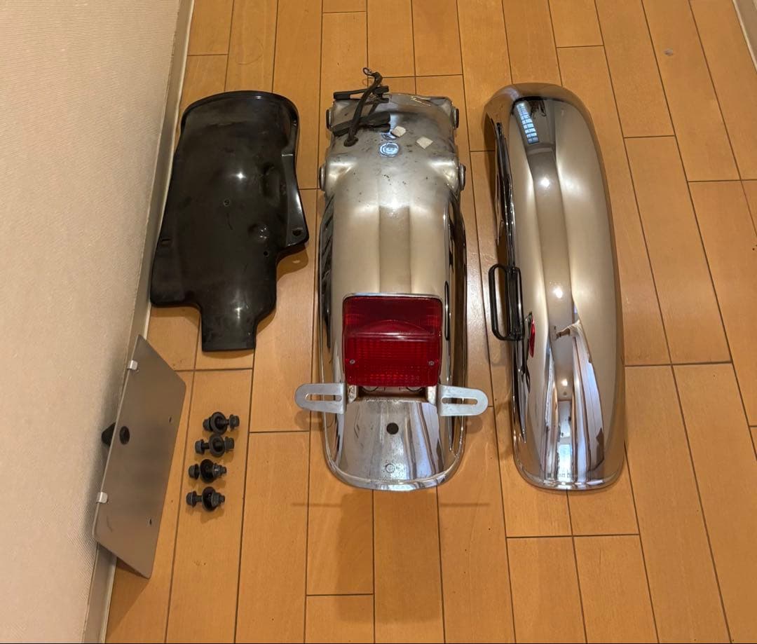 SR400 RH03J 純正フェンダーセット