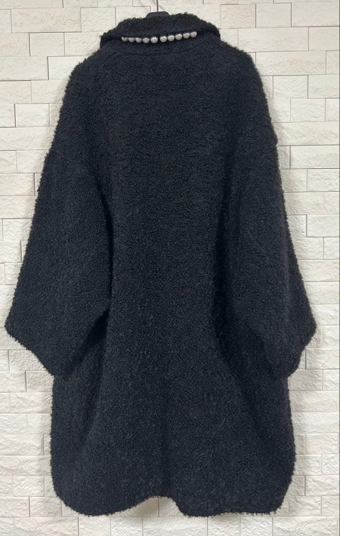 新品タグ付き　ヨーコチャン　バックパールコート